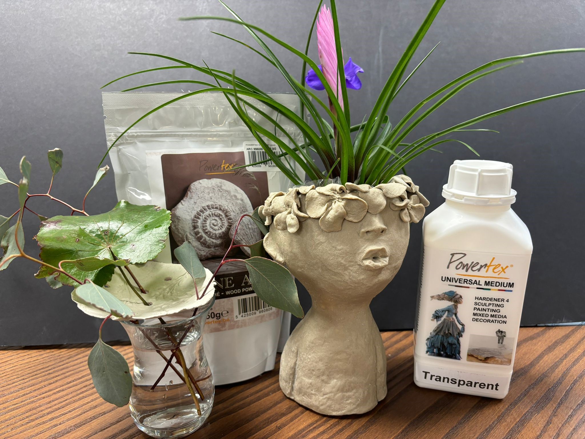 La poudre stone Art et le liquide Powertex