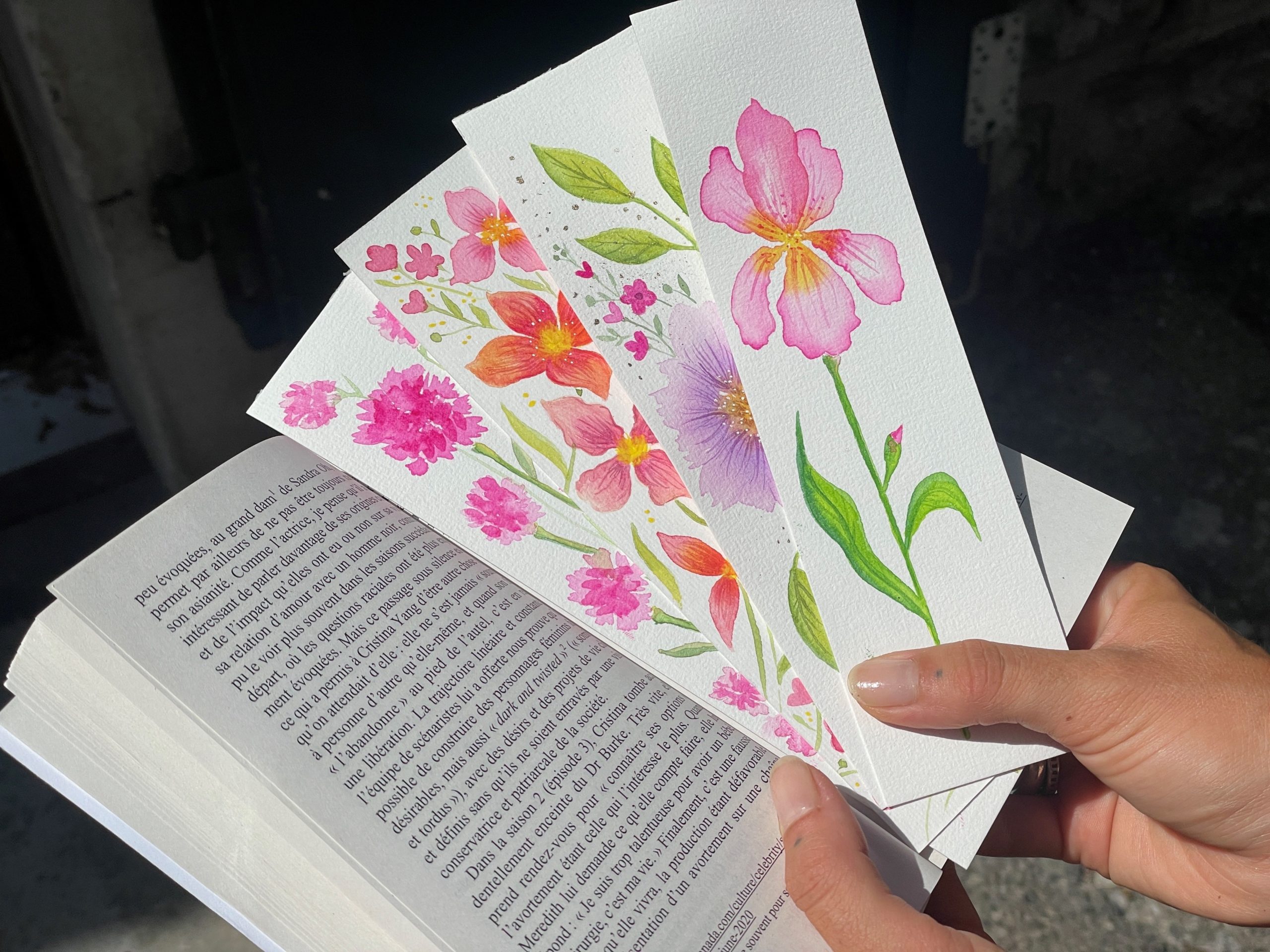 Les marque-pages Hahnemühle